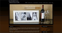 Desktop Screenshot of alphabeticalarchitecture.com