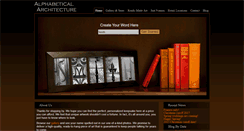 Desktop Screenshot of nameart.alphabeticalarchitecture.com